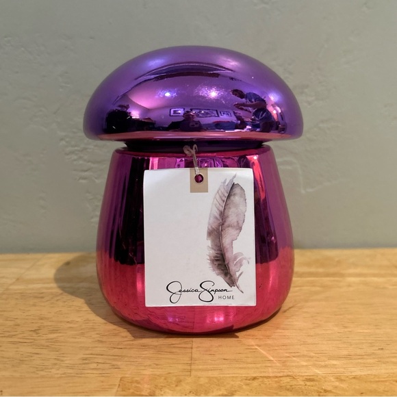 Jessica Simpson Other - Jessica Simpson Dazzling Dragonfruit Metallic Purple Scented Candle. NWTS.